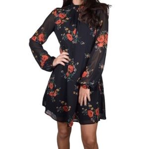 Cute floral skater dress